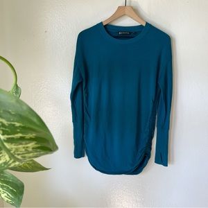 Athleta | Drishti Ruched Sweatshirt